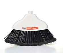 Scopa industriale esterno rigida pet pvc plastica campana industriale alta professionale pro Carnio