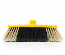 Scopa glory baffi bicolore avorio bianco