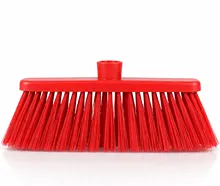 Scopa moquette rossa rigida per tappeti