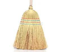 scopa saggina 4 fili legature cuciture naturale sorgo bamboo zif topolino economica Carnio